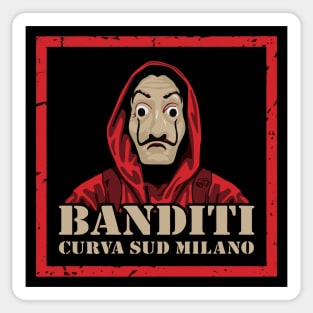 banditi curva sud milano Sticker